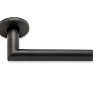 BASICS LB2-19 deurkruk paar op rozet EN1906 zwart 